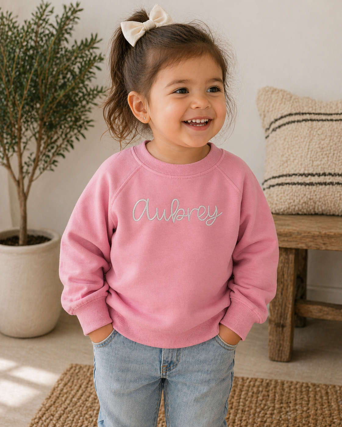 Personalized Embroidered Sweatshirt