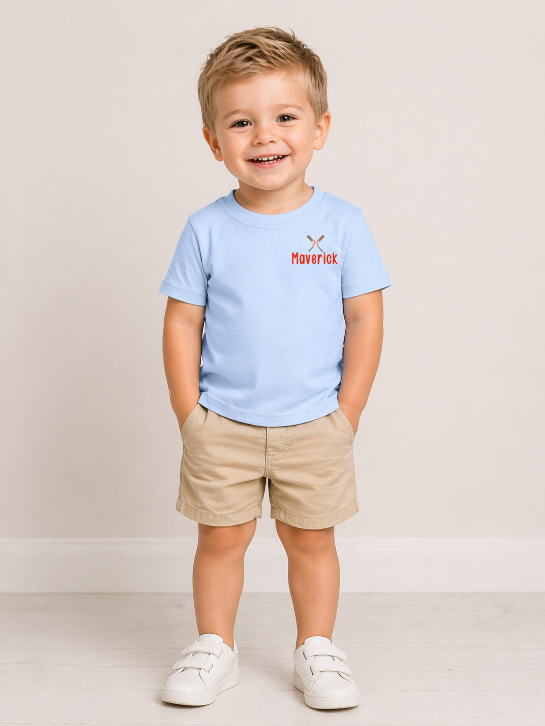 Baseball Bats Embroidered Shirt