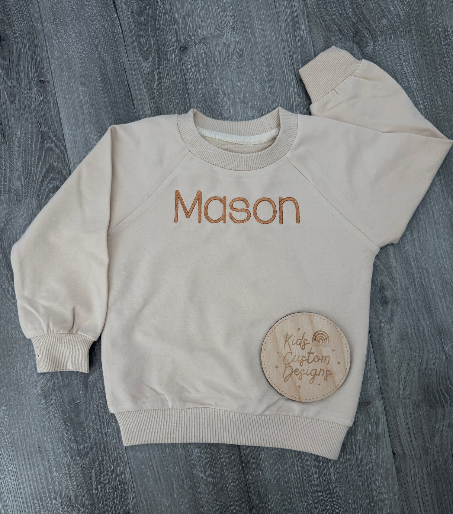 Toddler Embroidered Name Sweatshirt